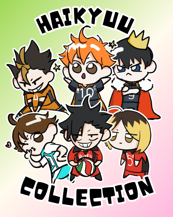 Haikyuu Sticker Set