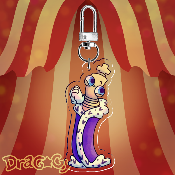 KINGER - Acrylic Keychain