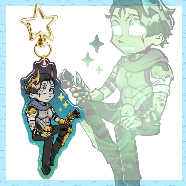 Ascendant Midas Keychain [Fortnite]