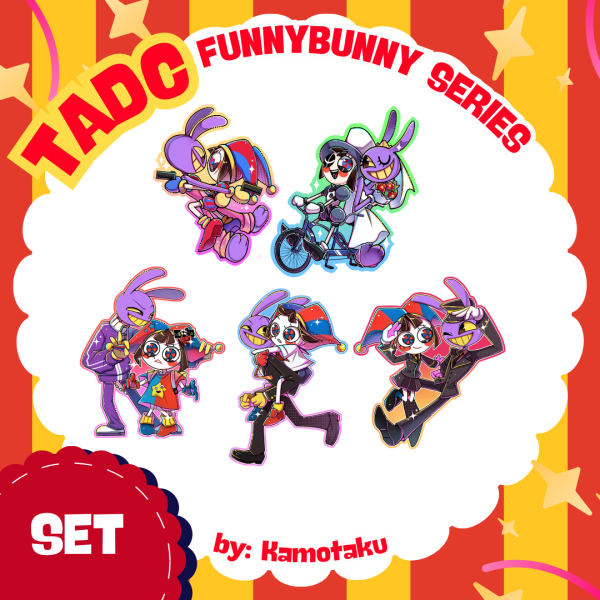 [Acrylic Keychain] Funnybunny Series - SET