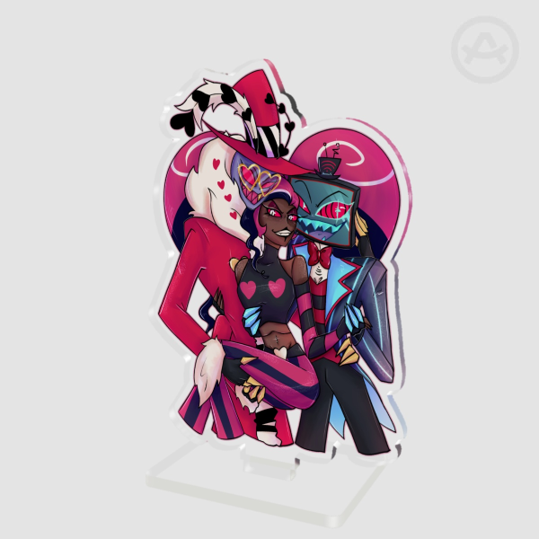 The Vees Clear Acrylic Standees