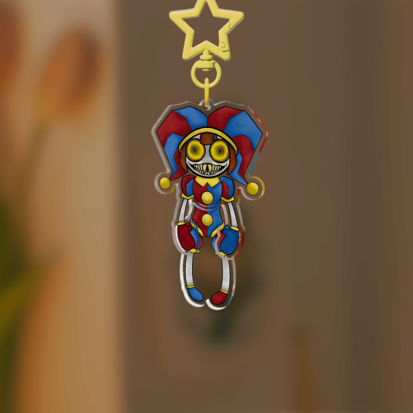 Possessed Pomni Tail-Wagging Pendant - TADC