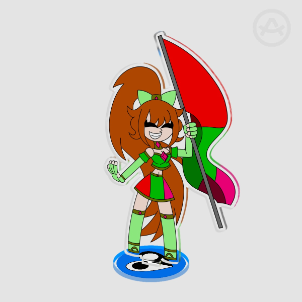 Polly Standee [Clear Acrylic Standees]