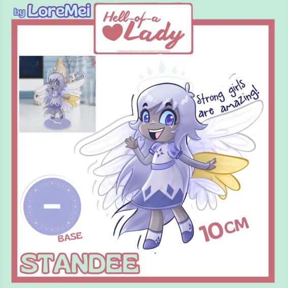 ꒰𑁬°Emily°໒꒱ || Hell-of-a-Lady || Acrylic Standee