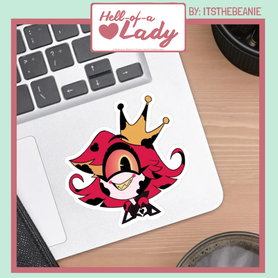 Rat Queen Niffty Sticker