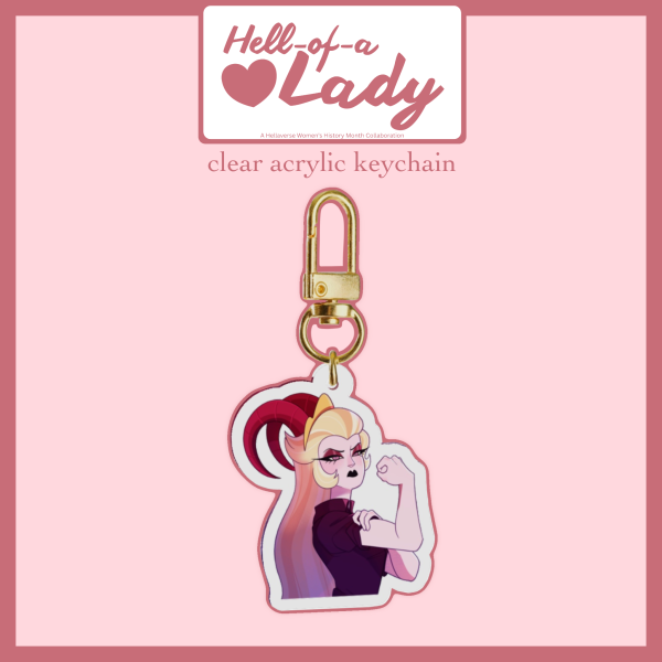 Lilith Morningstar Keychain