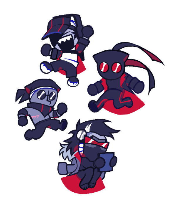 Madness Combat S.Q. Phone Charms full set