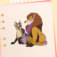 Thabisa and Kellan Sticker