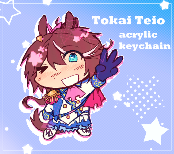 Tokai Teio Acrylic Keychain