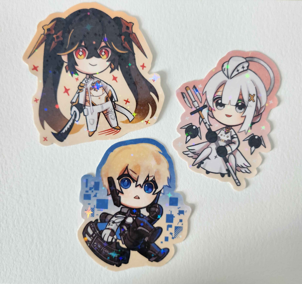 PGR sticker set - Gray Ravens