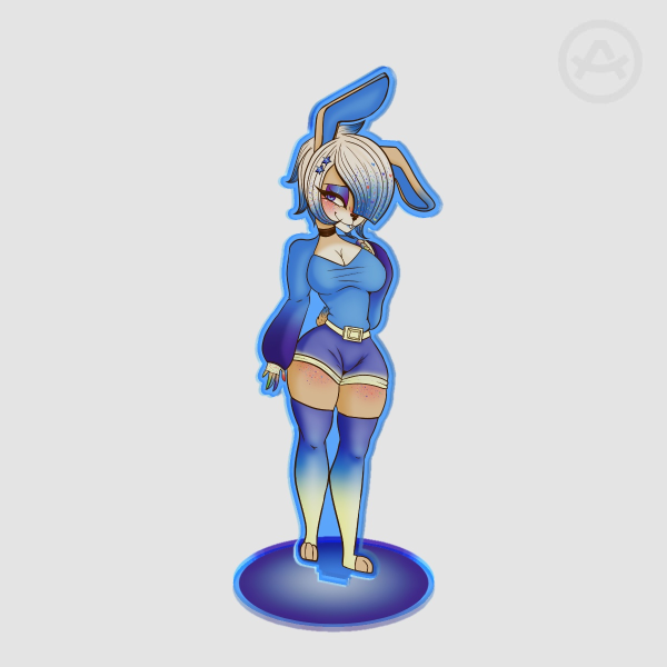 Big Funfetti Bonfie Colored Edge Acrylic Standee