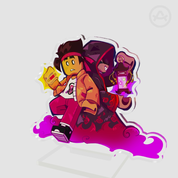 Shadow Play Standee - LEGO Monkie Kid
