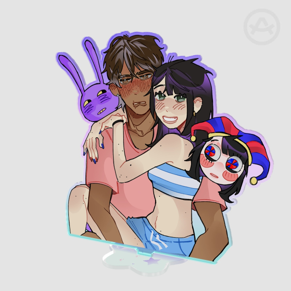 Funnybunny Colored Edge Acrylic Standees