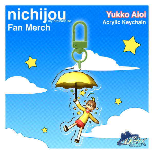 [Nichijou] Low Poly Yukko Aioi