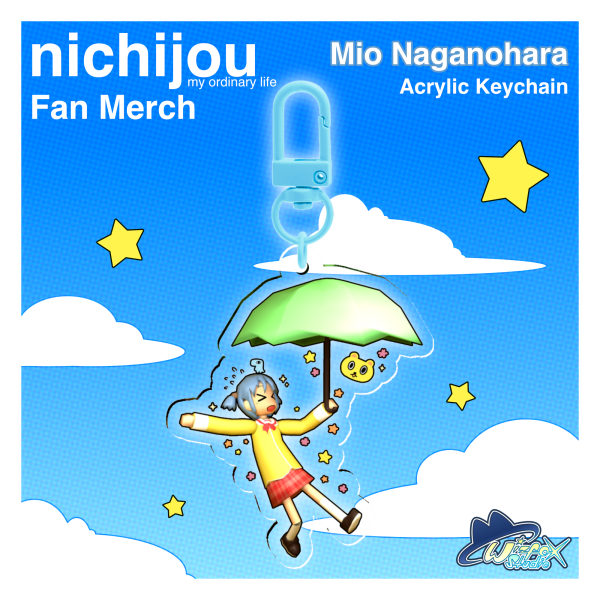 [Nichijou] Low Poly Mio Naganohara