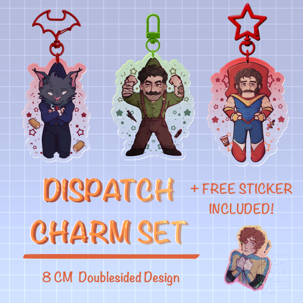 Dispatch ACRYLIC KEYCHAIN SET 2