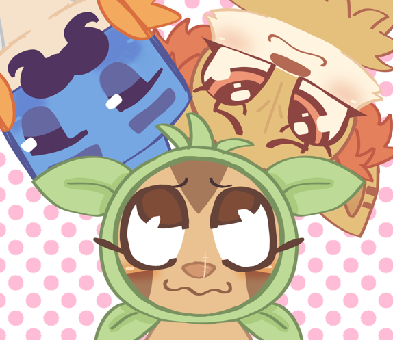 Typomaniac Trio Badges˚ʚ♡ɞ˚