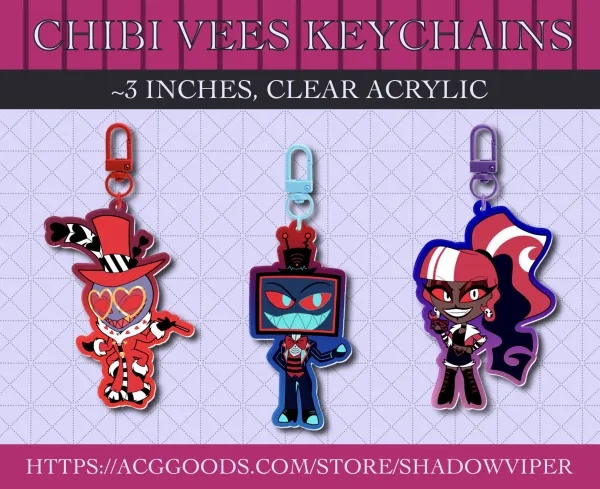 Chibi Vees Keychain Bundle