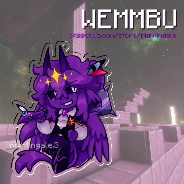 UU ꒱ Wemmbu Acrylic Keychain