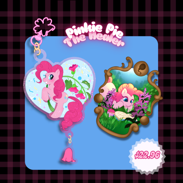 Garden Series | Pinkiepie | Sticker & Keychain