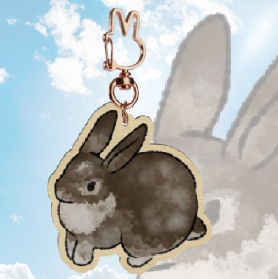 Rabbit Keychain