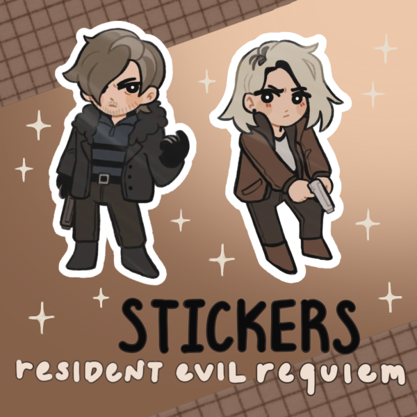 ✦ RE Requiem Stickers
