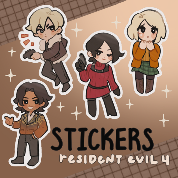 ✦ RE4 Stickers