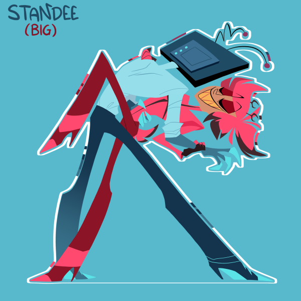 Alastor / Vox dance standee [big]