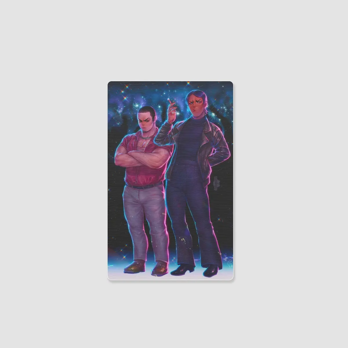 TsukiKoi & UsaKaidou Lenticular Card