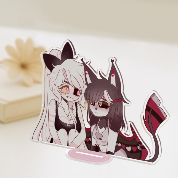 Female Huskerdust sleepover Standee