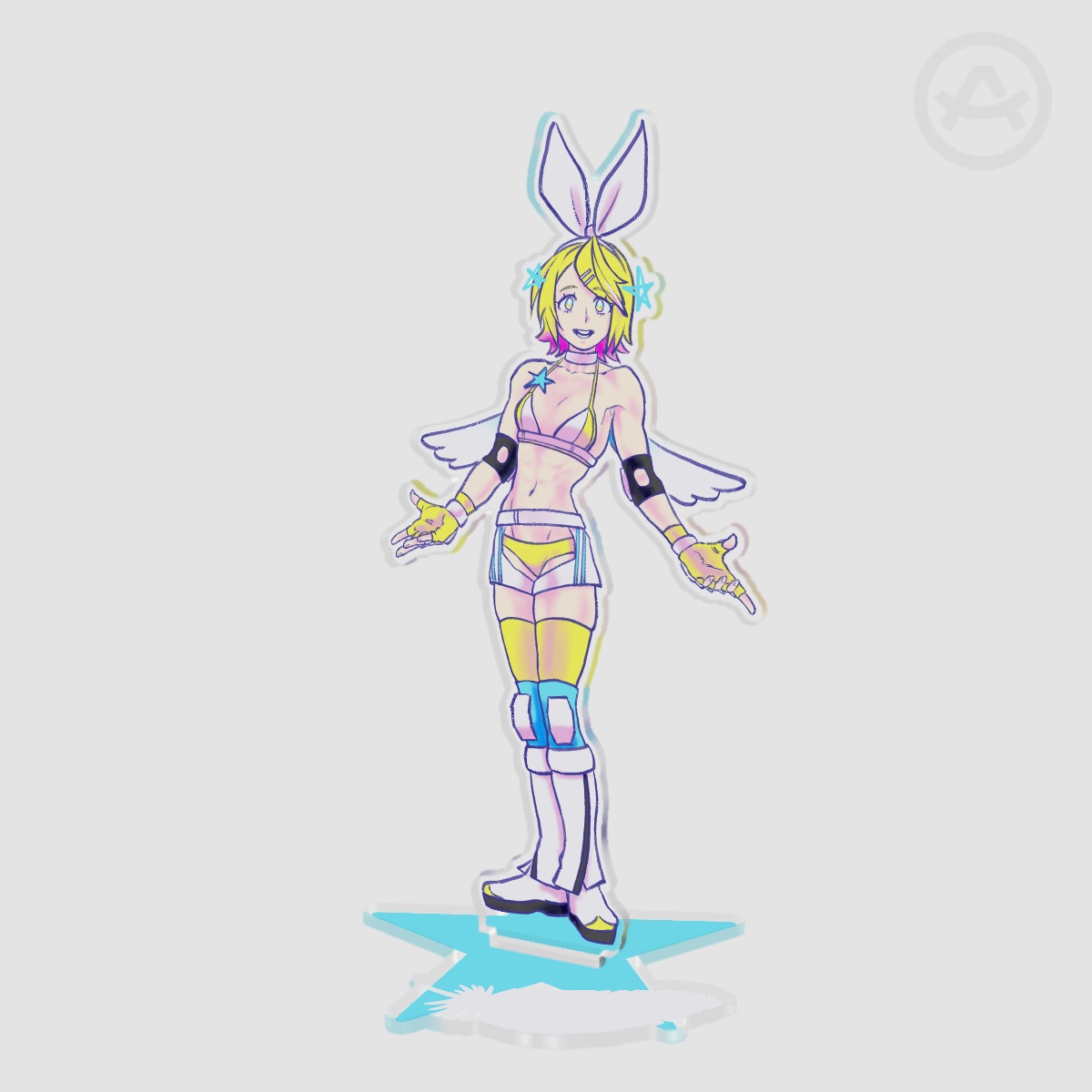 Cutie Kagamine Clear Acrylic Standees