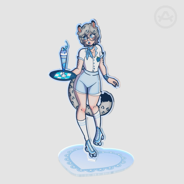 FizzeePop Soda Shop - Kiki Standee