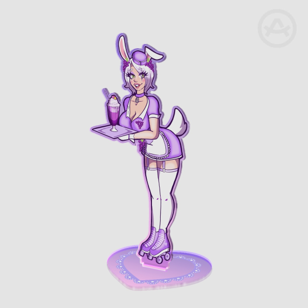 FizzeePop Soda Shop - Evie Standee