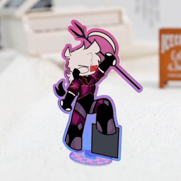 Lix Colored Edge Acrylic Stand