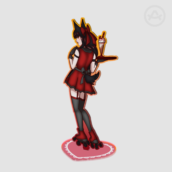 FizzeePop Soda Shop - Kitty Standee
