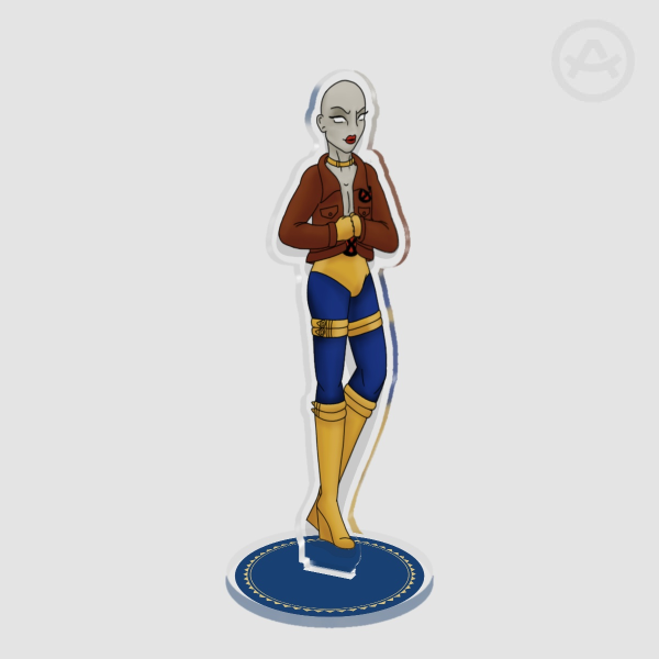 Femme Morph Clear Acrylic Standees