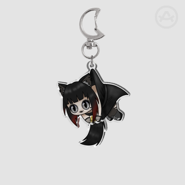 LuciWeir Tail-wagging Keychain