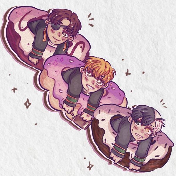 "Donut Delight!" (Wind Breaker Set)
