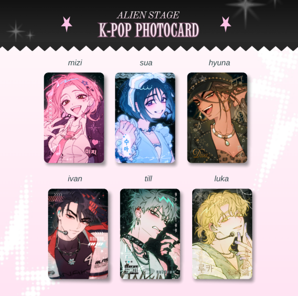 ALNST K-pop Photocard Set