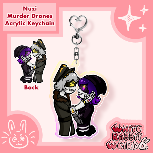 Nuzi - Murder Drones Acrylic Keychain