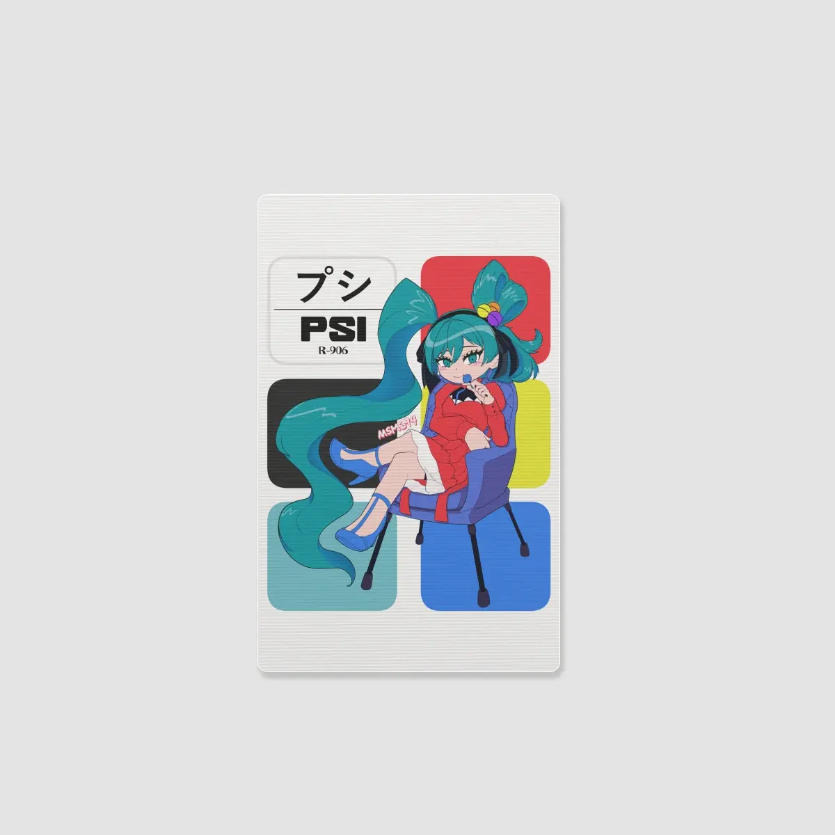 Lenticular Cards ~ VOCALOID: Hatsune Miku feat. (r-906) - PSI-lent