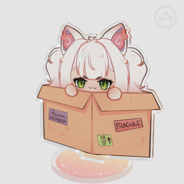 Peeking Acrylic standee