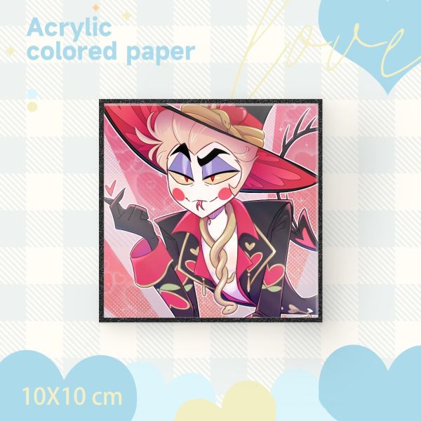Valentines Lucifer | Clear Acrylic Art Board