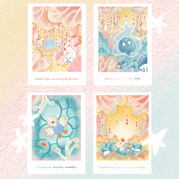 Duckling's Fairy Tale - [A5] Poster print bundle