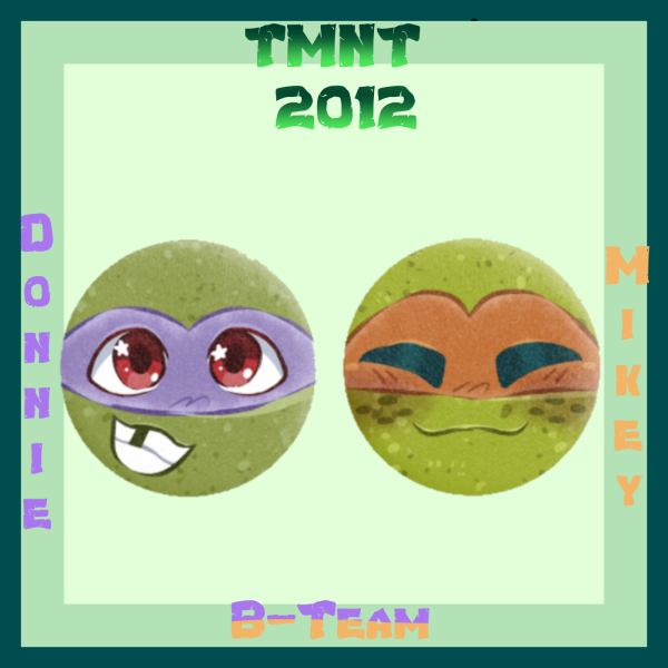 2012 B-Team plush badge set