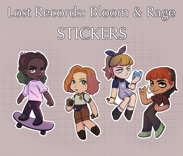 LostRecords:Bloom&Rage STICKERS
