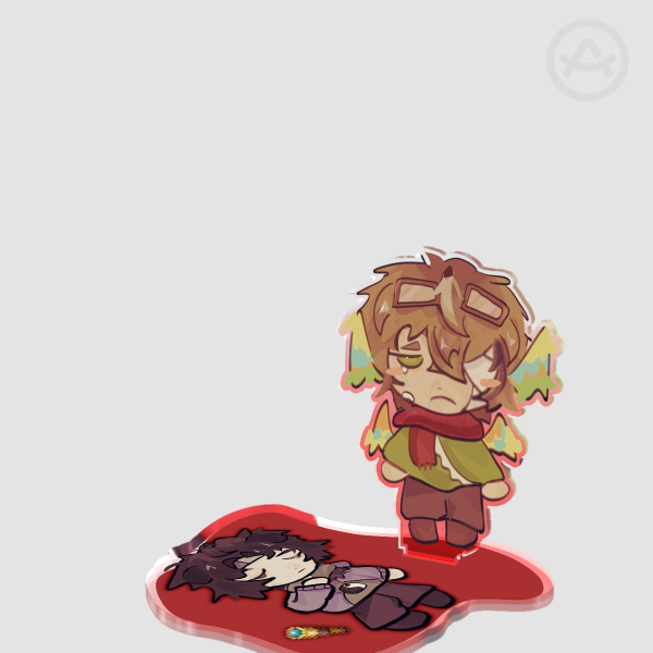 odysseyduo acrylic standee