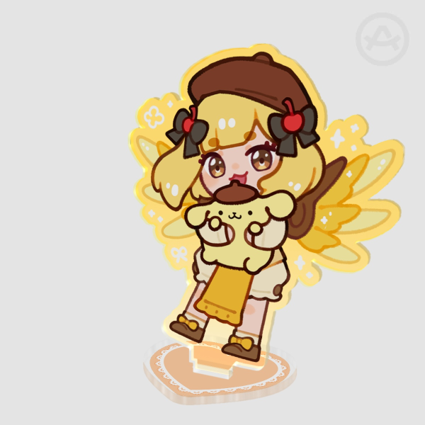 Overwatch Mercy x Pompompurin | Acrylic Standee