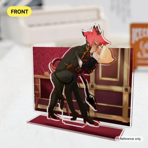 Radioapple dip - Double Insert Acrylic Standees