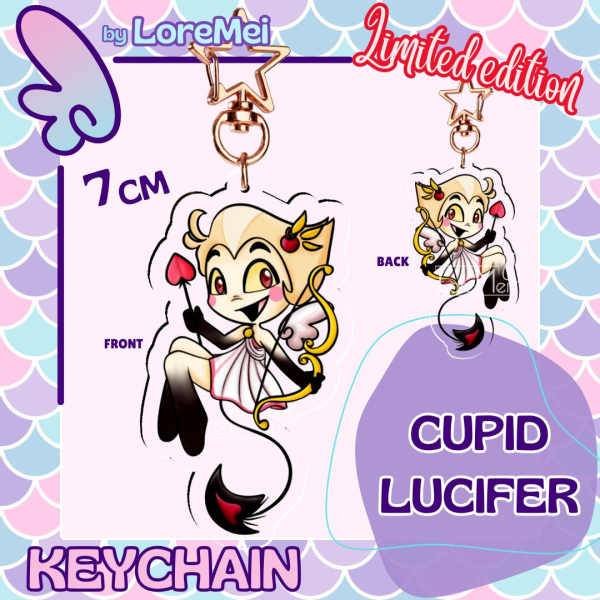 ꒰𑁬°Valentine Lucifer°໒꒱ || Keychain (Limited Edition)